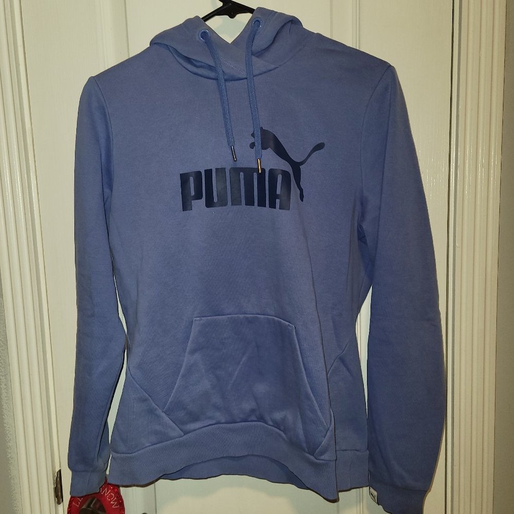 Puma Hoodie in indigo/purple
